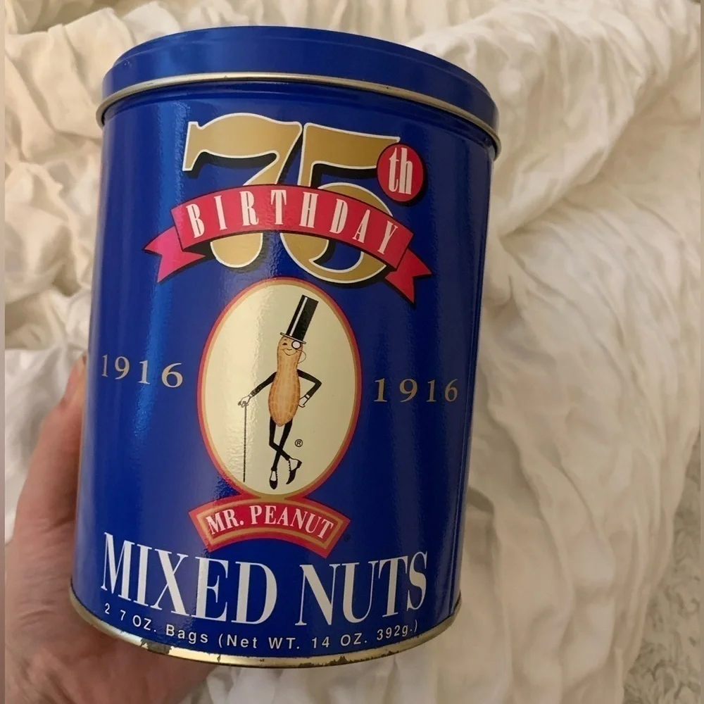 Planters 75th Anniversary Tin 1991